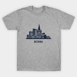 Bonn Skyline Emblem T-Shirt